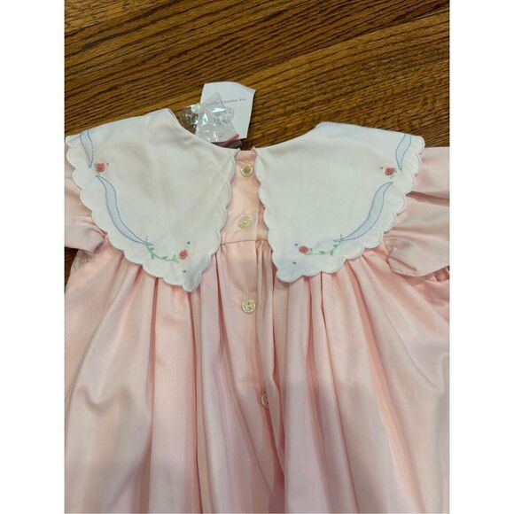 NWT The Proper Peony Paloma Pink Shadow Dress 3T - Picture 5 of 5